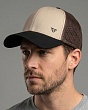 Головные уборы Rered 8758421 Бейсболка мужская (56-58) - бежевый-черный