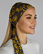Головные уборы Verenitsa (Svetlitsa) 260.50/00-102 Повязка женская (54-58) - т.серый-желтый