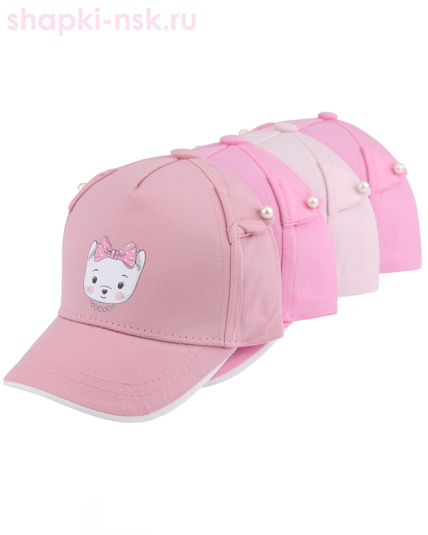 806-BS Бейсболка для девочки (46-48)