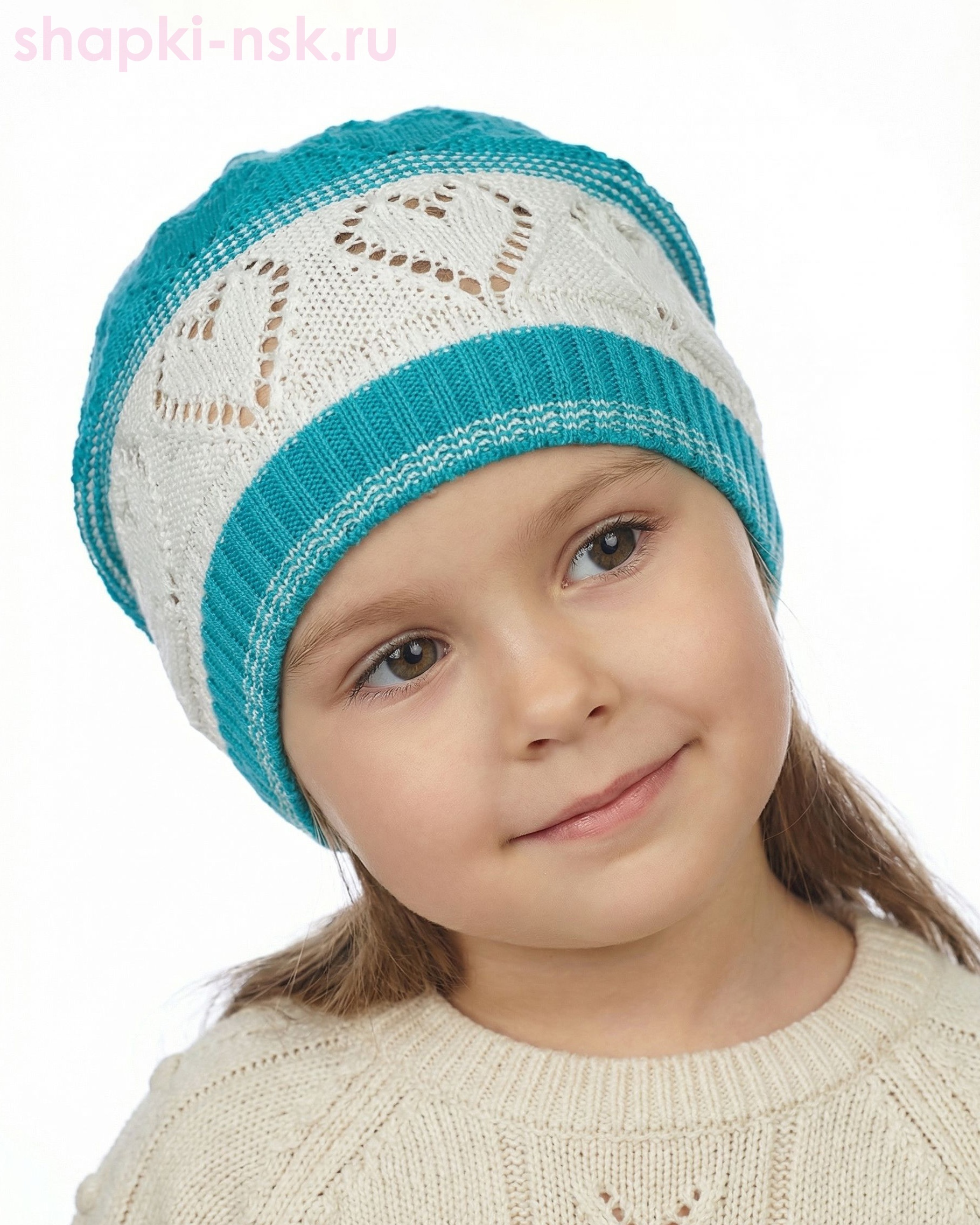 6476 MGH Шапка для девочки (50-52)