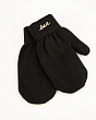 Перчатки, варежки, митенки Теплыши 034-TMg Варежки для девочки (9-10 лет) - черный