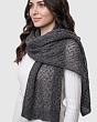 Шарфы, снуды, прочие Paola Belleza 609 PB Шарф женский (160 х 45) - антрацитовый