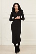 Одежда Gulyann Knitwear Bless (XS-M) Платье - черный