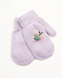 Перчатки, варежки, митенки Теплыши 037-TMg Варежки для девочки (7-8 лет) - сиреневый