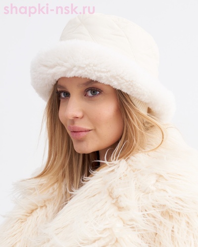 Дана плащевка стеганая хит Панама женская (56-58) - Шапки-НСК. Головные уборы оптом и в розницу.