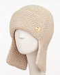 Головные уборы Dispacci 230160 REC Ушанка женская - св.бежевый