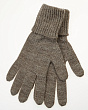 Перчатки, варежки, митенки Noryalli 50902 Перчатки - т.серо-бежевый