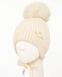 Головные уборы Поляярик 07-51-M Шапка (50-52) - кремовый