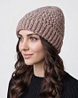 Головные уборы Paola Belleza 611 PB Бини женская флис (56-58) - кофейный