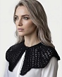 Шарфы, снуды, прочие Paola Belleza 598 PB Воротник женский (49 х 18) - черный