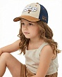 Модель: 4013-МВ Бейсболка для девочки (52-56), Цвет: т.синий-бежевый Головные уборы Totti (Storm) 4013-МВ Бейсболка для девочки (52-56) - 1