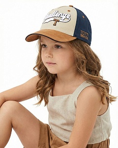 4013-МВ Бейсболка для девочки (52-56)
