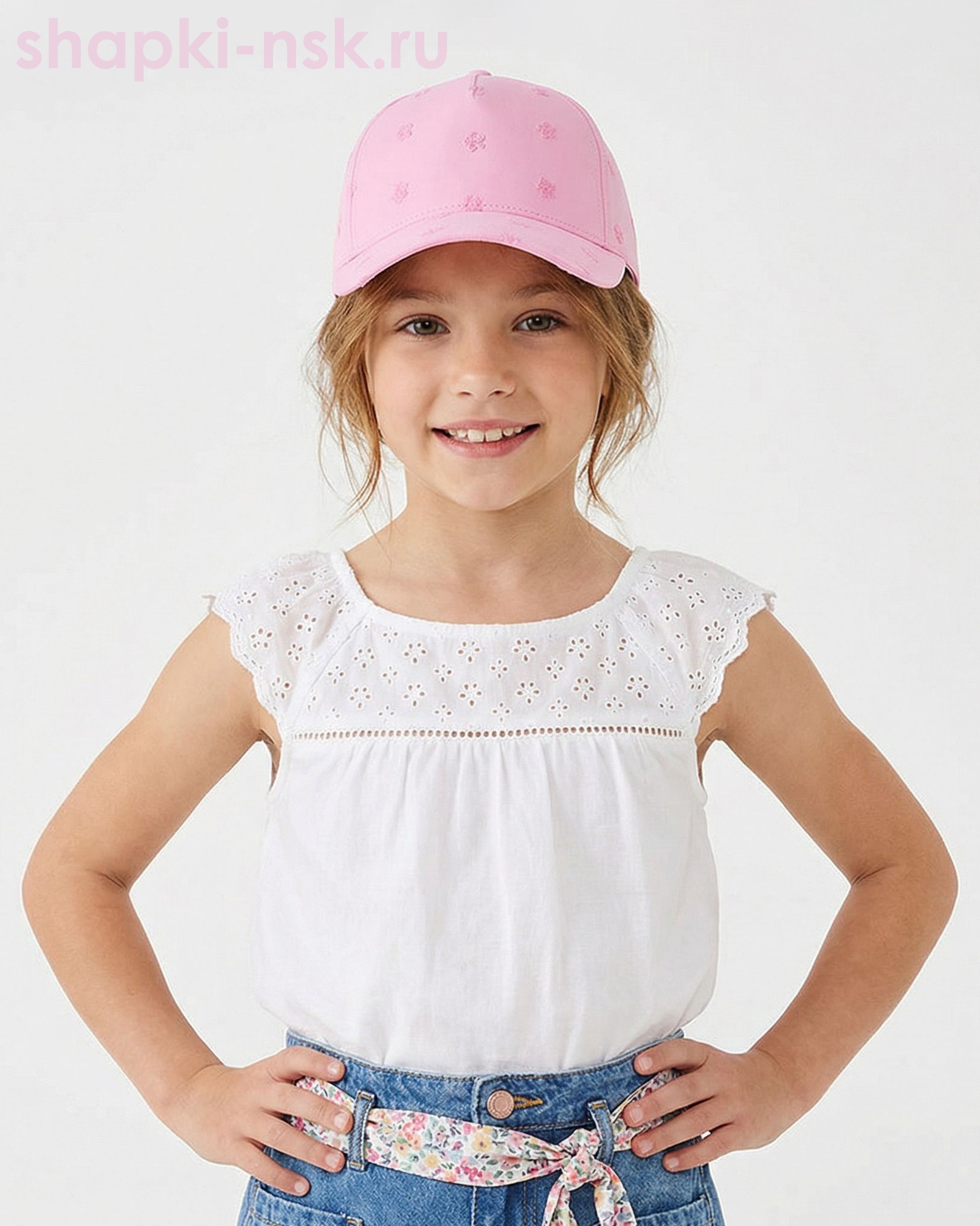 4233 МB Бейсболка для девочки (52-56)