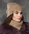Комплекты Gulyann Knitwear Camila 2-ка флис (колпак+шарф-кольцо) Комплект - 1