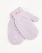 Перчатки, варежки, митенки Теплыши 034-TMg Варежки для девочки (9-10 лет) - сиреневый