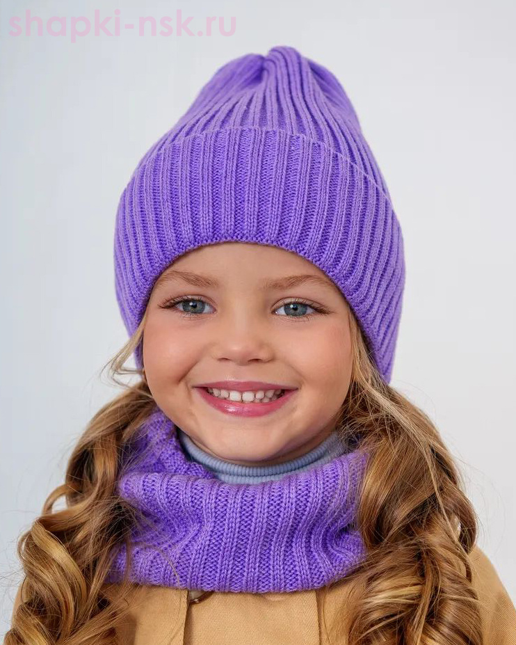 Q 202 D 202 Комплект (колпак+снуд) (52-54)