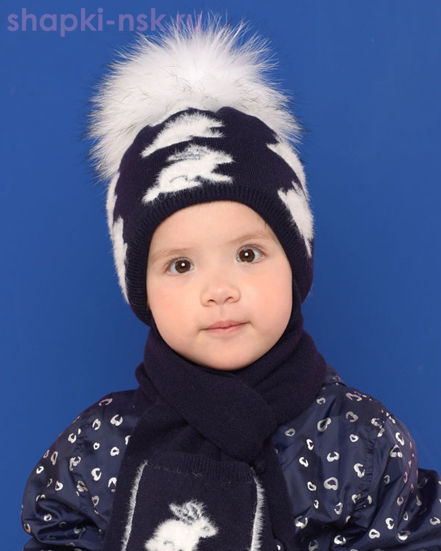 Лулу (48-52) (шапка+шарф) Комплект