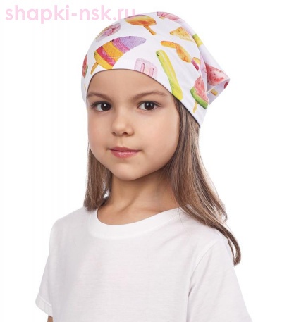 Айскрим Косынка для девочки (52-54) - Шапки-НСК. Головные уборы оптом и в розницу.