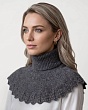 Шарфы, снуды, прочие Paola Belleza 603 PB Манишка женская (42-52) - т.серый