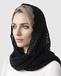 Шарфы, снуды, прочие Paola Belleza 597 PB Косынка (140 х 60) - черный
