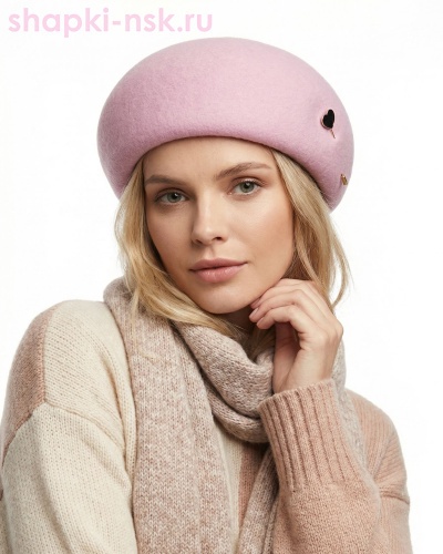 Француз-булавка Берет женский (56-58) - Шапки-НСК. Головные уборы оптом и в розницу.