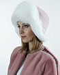 Головные уборы ВЛАДИ Север экомех кролик Ушанка женская (56-58) - 19/012 жемчуг-белый