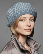 Головные уборы Di Lana 514 Берет женский флис (56-58) - стальной-белый