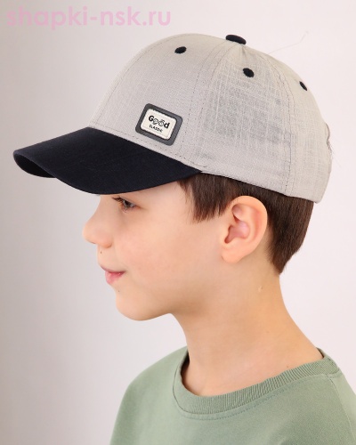 780-BS Бейсболка для мальчика (50-52) - Шапки-НСК. Головные уборы оптом и в розницу.