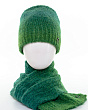 Комплекты Levelpro Лантана-Чина (шапка+шарф) Комплект - зеленый