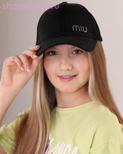 768-BS Бейсболка для девочки (54-56) - Шапки-НСК. Головные уборы оптом и в розницу.