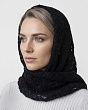 Шарфы, снуды, прочие Paola Belleza 599 PB Косынка женская (140 х 60) - черный
