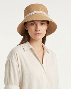 Ш54 жемчуг Шляпа женская (56-58)