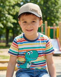 839-BS Бейсболка для мальчика (54-56)