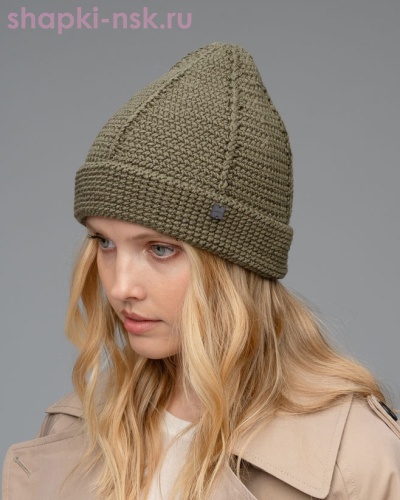 02526 1S KHW Грандэ Бини женская (56-58) - Шапки-НСК. Головные уборы оптом и в розницу.