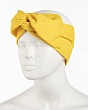 Головные уборы Инга Шляпный дом Повязка-солоха Чалма Повязка женская (54-60) - желтый