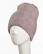 Головные уборы Forti 347 WH Бини женская (56-58) - розовато-серый