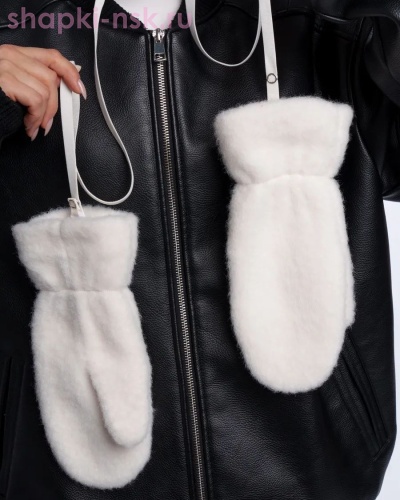 166.00/00-26 Варежки женские флис (M (7-8)) - Шапки-НСК. Головные уборы оптом и в розницу.