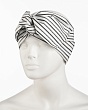 Головные уборы Инга Шляпный дом Повязка-солоха Чалма Повязка женская (54-60) - белый-черный