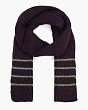 Шарфы, снуды, прочие Marhatter 14590 MBS Шарф для мальчика (150 x 18) - слива-коричневый
