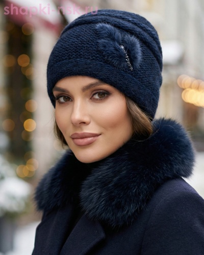 Франция 557 Шапка женская (56-58) - Шапки-НСК. Головные уборы оптом и в розницу.