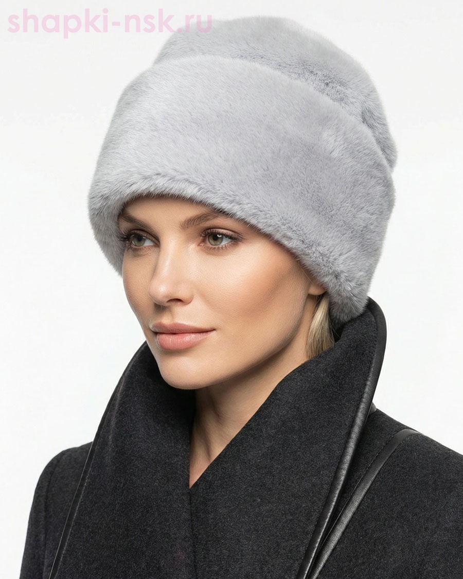 Софи Шапка женская экомех норка (56-58)