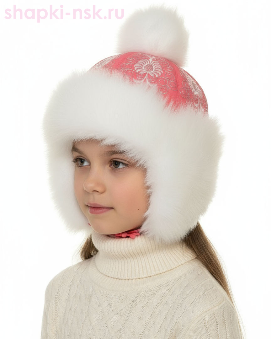 249-З Боярка Ушанка для девочки (50)