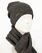 Комплекты Perfebelle LS 52 PL 52 Комплект женский флис (колпак+шарф) (56-58) - антрацит