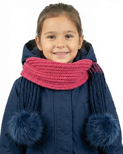 11243 MGS Шарф для девочки (140 x 16)