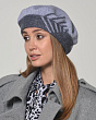 Головные уборы Di Lana Мелисса 496 Берет женский флис (56-58) - перванш-графит