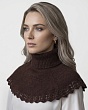 Шарфы, снуды, прочие Paola Belleza 603 PB Манишка женская (42-52) - шоколадный 