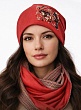 Комплекты Avenue 0101/19к СП Комплект женский флис (колпак+снуд) (56-58) - 574 терракот