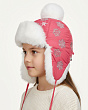 Головные уборы Colibri 245-З Снежок Ушанка для девочки (50-52) - яр.розовый