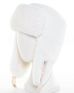 Тиффани экомех пума Ушанка женская флис (56-57)