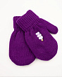 Перчатки, варежки, митенки Теплыши 043-TMg Варежки для девочки (5-6 лет) - фиолетовый